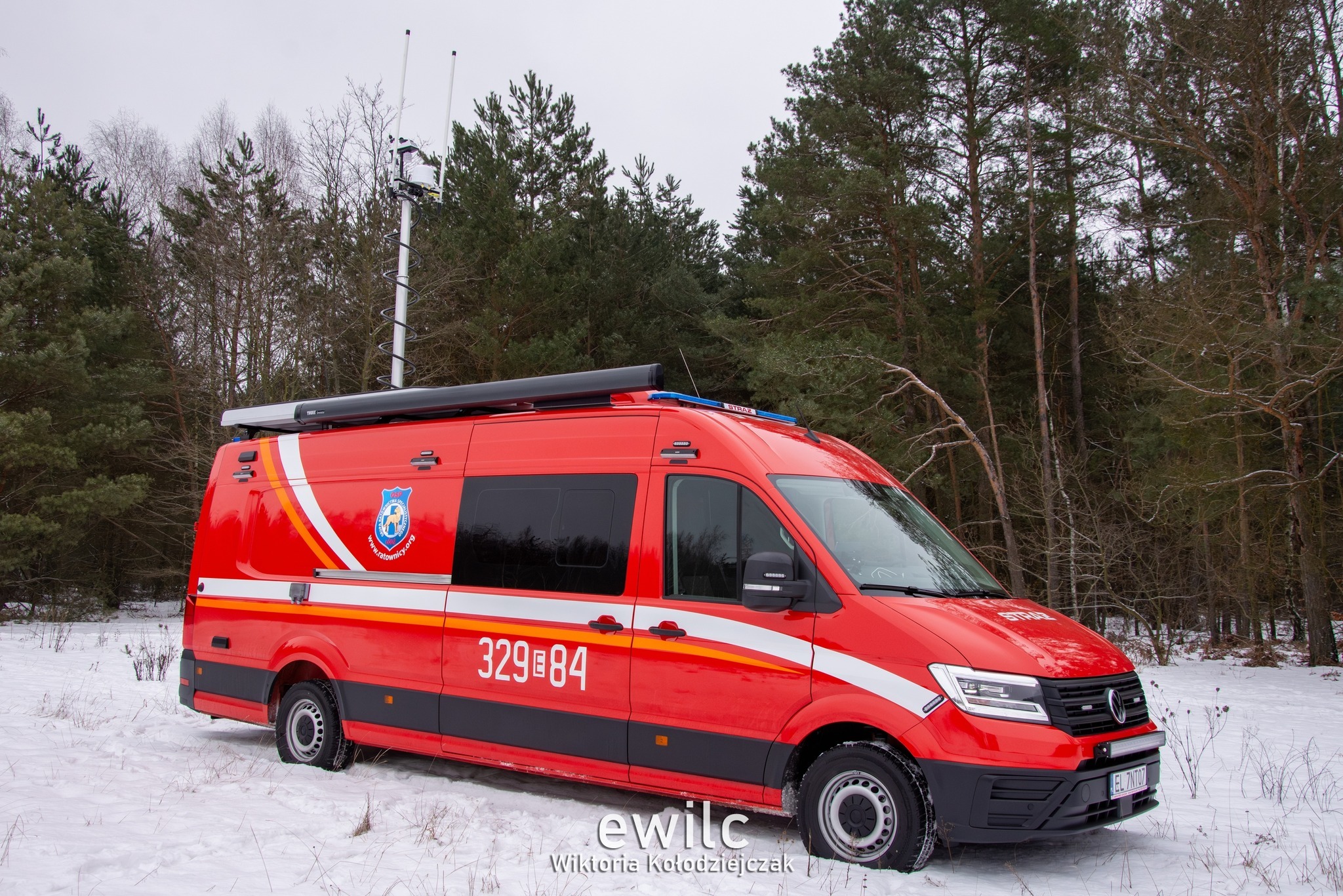 GRS OSP Łódź – Jędrzejów z nowym samochodem
