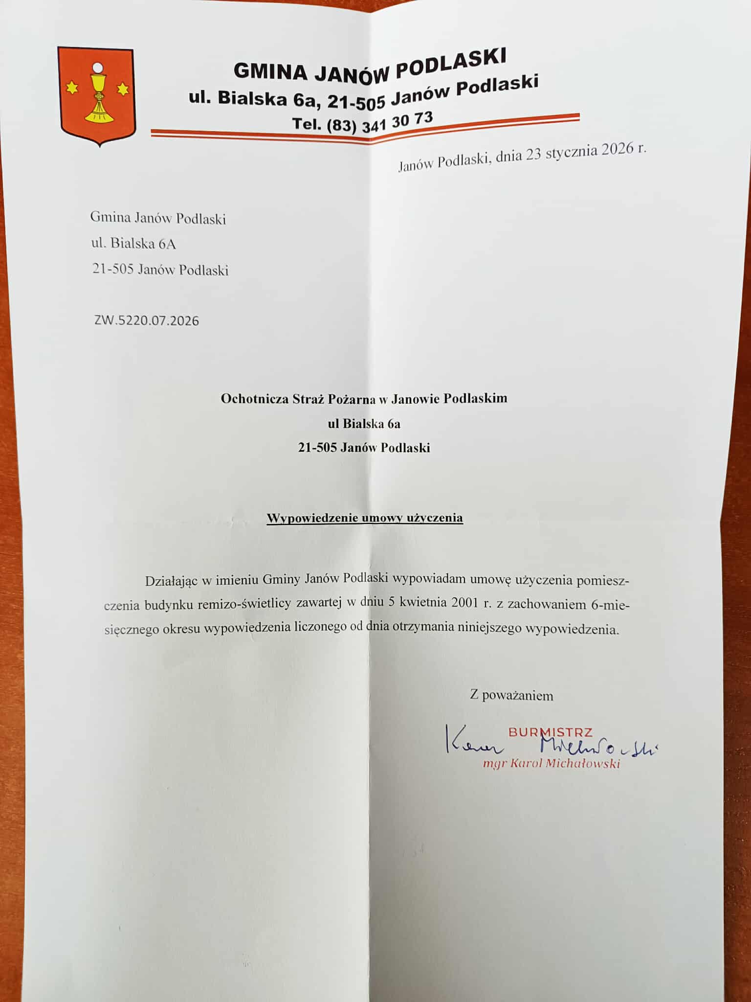 Konflikt, jakiego jeszcze nie było. Co naprawdę dzieje się wokół OSP w Janowie Podlaskim?