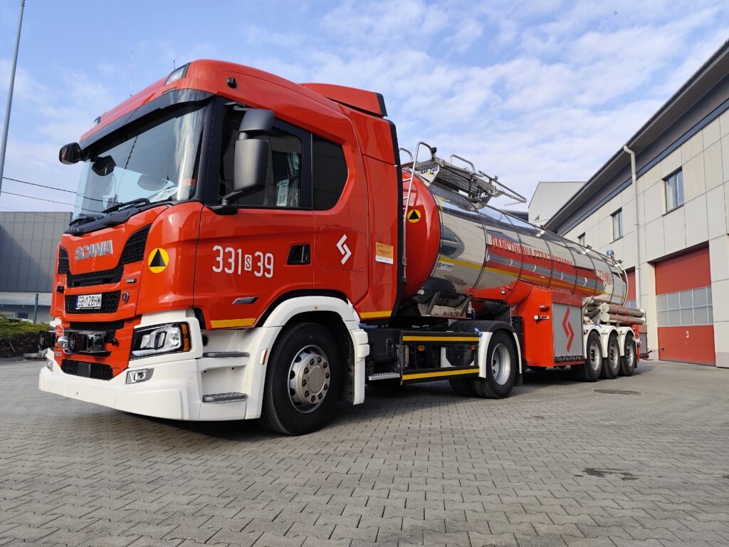 JRG 1 Bielsko-Biała doposażona w nową cysternę