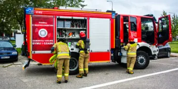 Podlaskie podsumowało rok. JRG w Łomży miała najwięcej wyjazdów