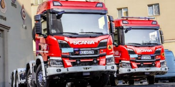 Nowe nośniki kontenerów trafiły do SA PSP Kraków