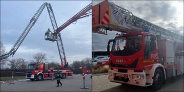 Oni nie czekali. Drabiny Magirusa zastąpiły te od Rosenbauera
