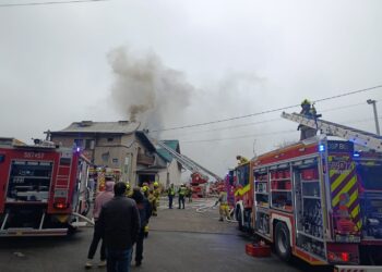 Pożar Kościoła Wolnych Chrześcijan w Palowicach