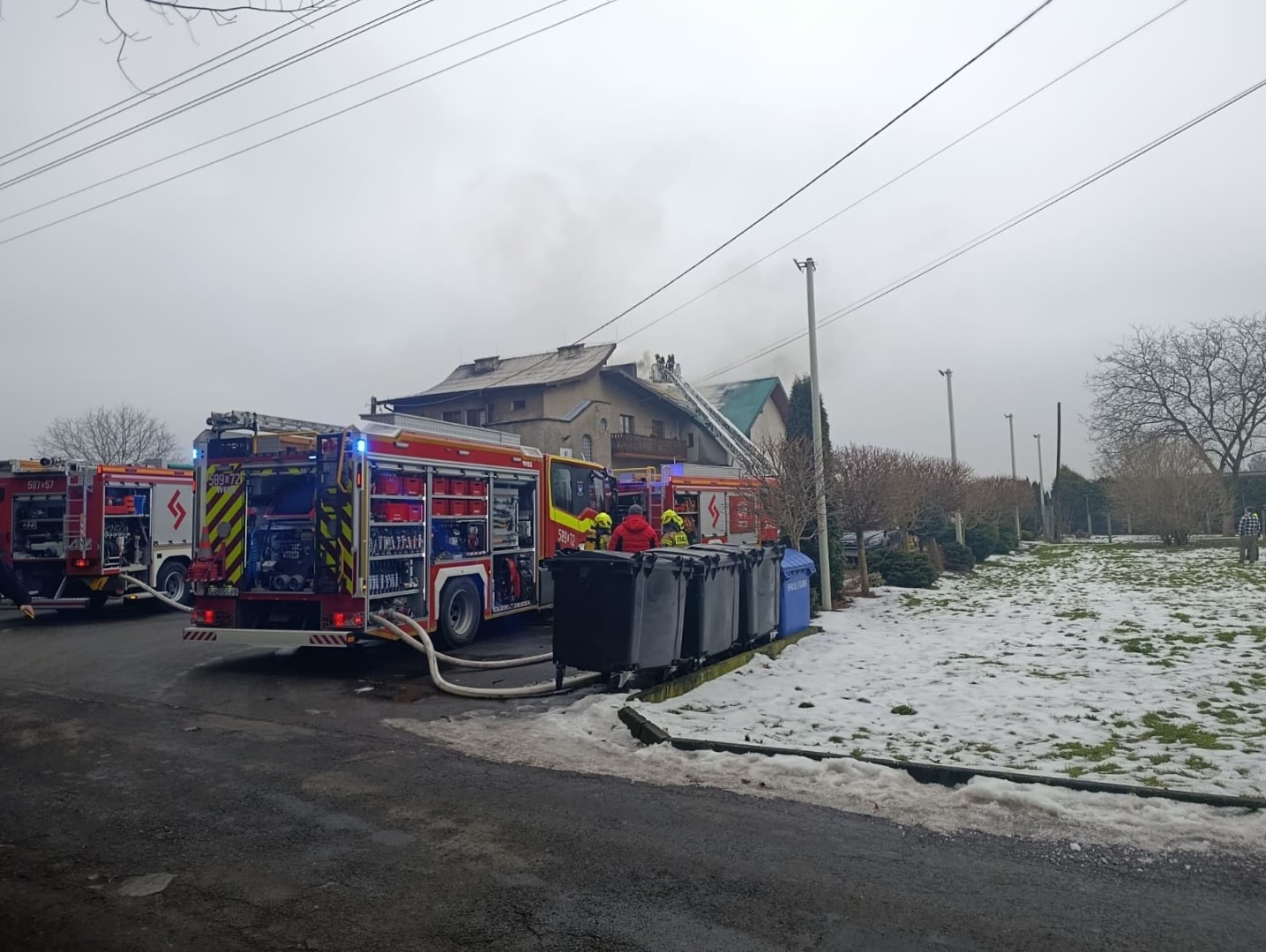 Pożar Kościoła Wolnych Chrześcijan w Palowicach