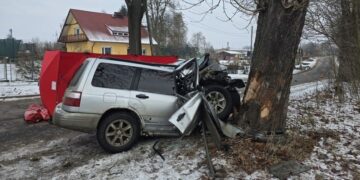 Lubomierz. Miał zakaz prowadzenia, zginął w wypadku
