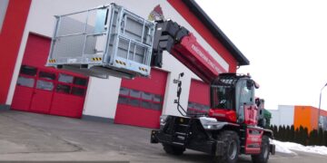 Ładowarka Manitou w JRG Jarosław. Pierwsza taka w kraju