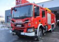 Trzyosiowa Scania na służbie w JRG Puławy