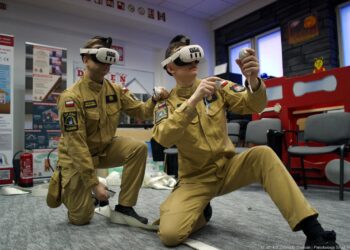 Szkoła Aspirantów PSP w Poznaniu stawia na wirtualną rzeczywistość