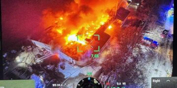 W Wielkopolsce spłonęła hala wypełniona zbożem i paszą