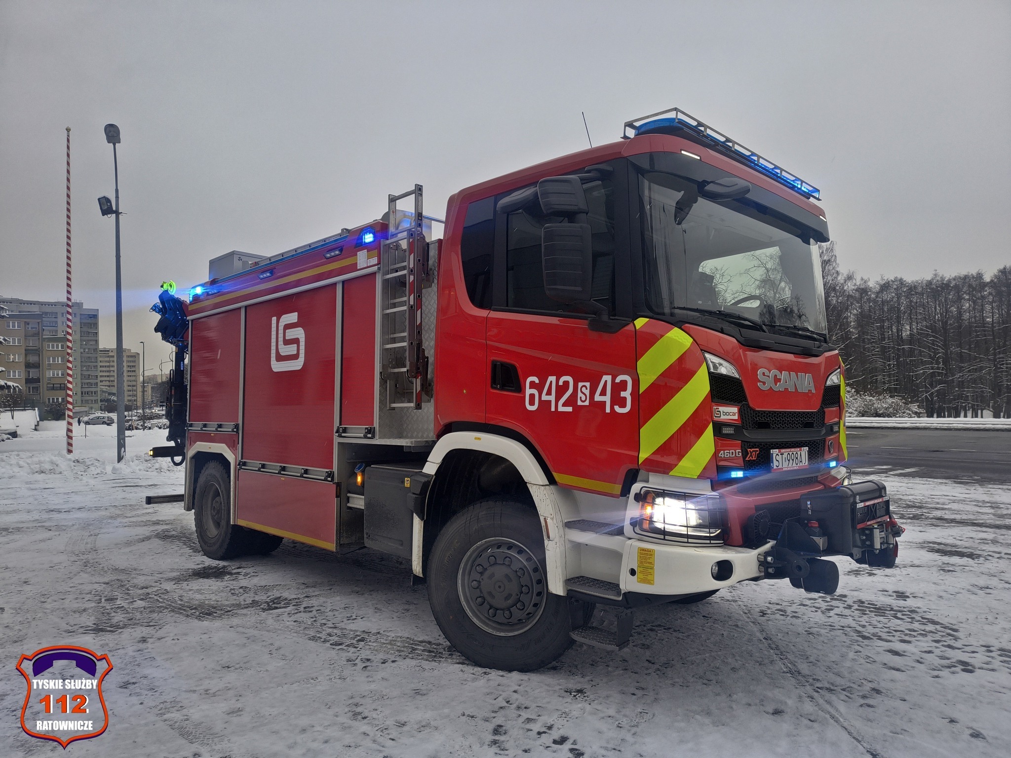 Nowy samochód ratownictwa technicznego dla JRG Bieruń