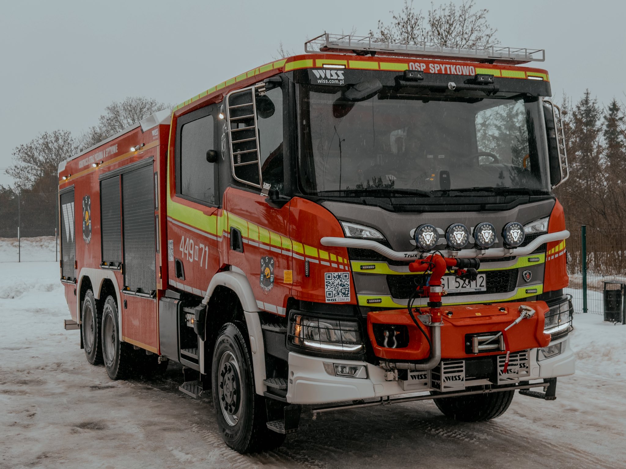 Gaśniczy gigant ochotników z OSP Spytkowo