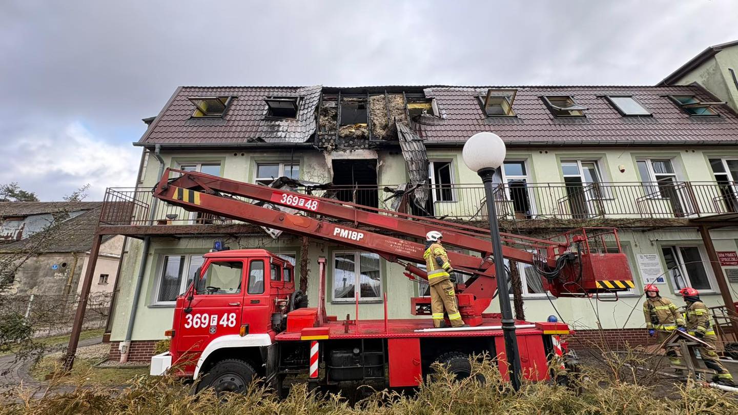 Pożar domu pomocy społecznej. Jedna osoba nie żyje