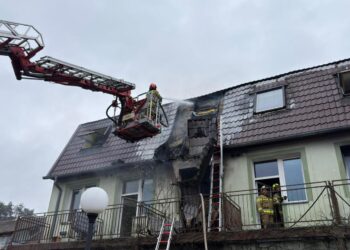 Pożar domu pomocy społecznej. Jedna osoba nie żyje