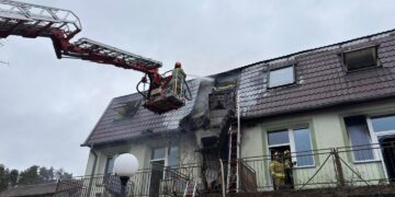 Pożar domu pomocy społecznej. Jedna osoba nie żyje