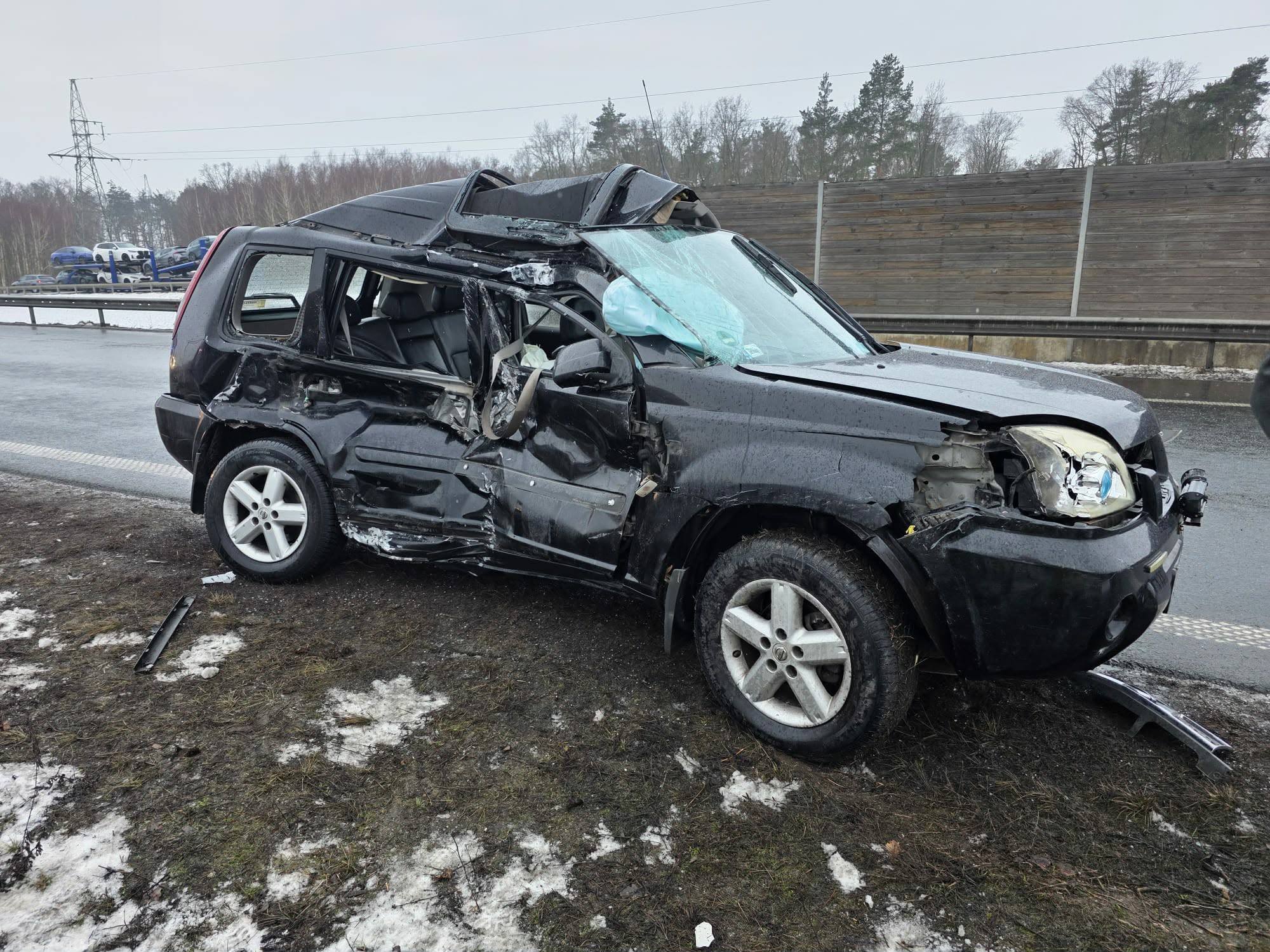 Wypadek na trasie S3. Wśród poszkodowanych ciężko ranni