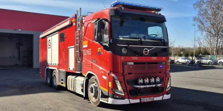 Nowy chemik katowickiej straży pożarnej