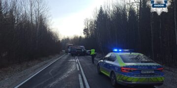 Wypadek pod Pionkami. Dwie osoby nie żyją