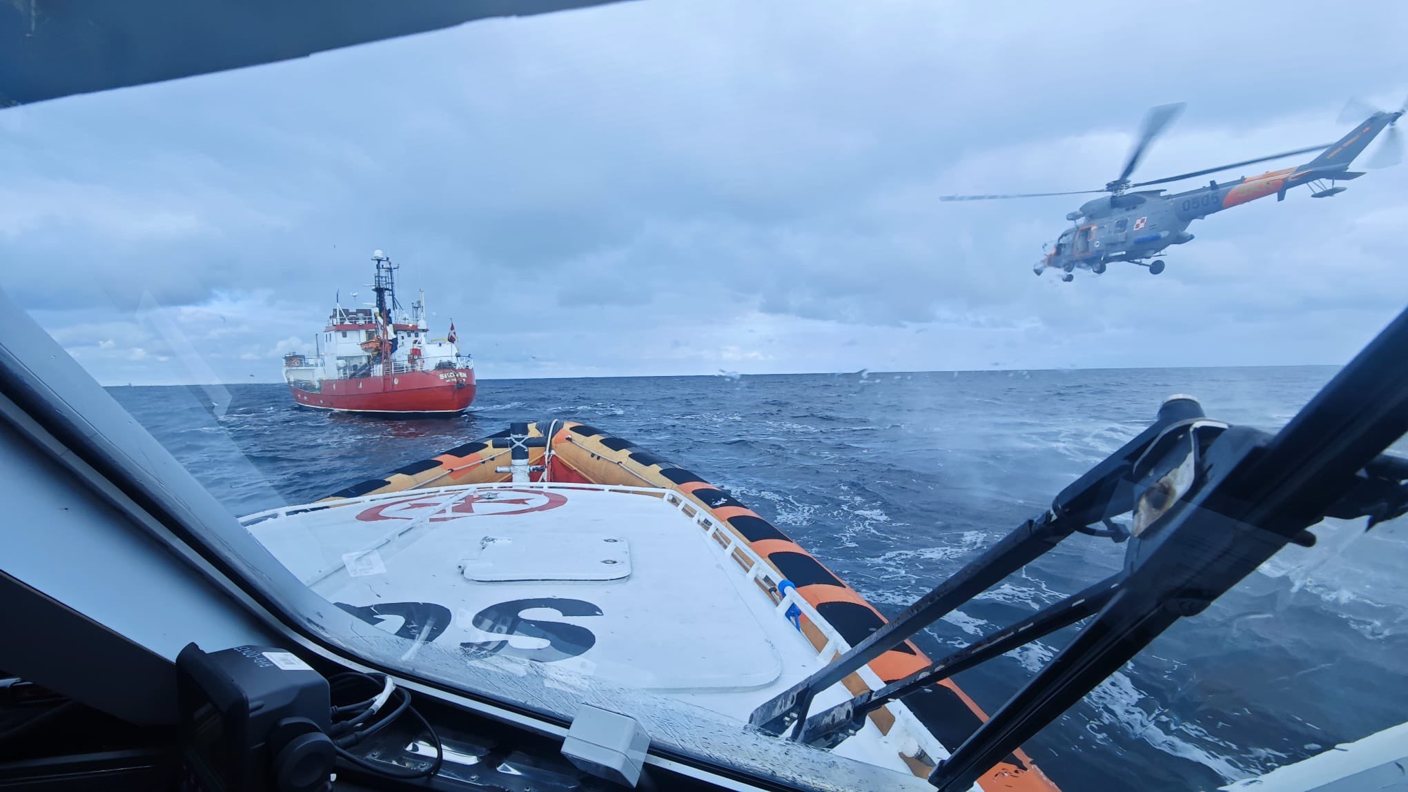 Wspólna akcja SAR i wojska na Bałtyku