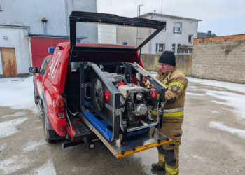 L200 ze sprężarką. Nowy nabytek OSP Żabno