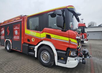 Nowa miejska Scania dla JRG CS PSP w Częstochowie