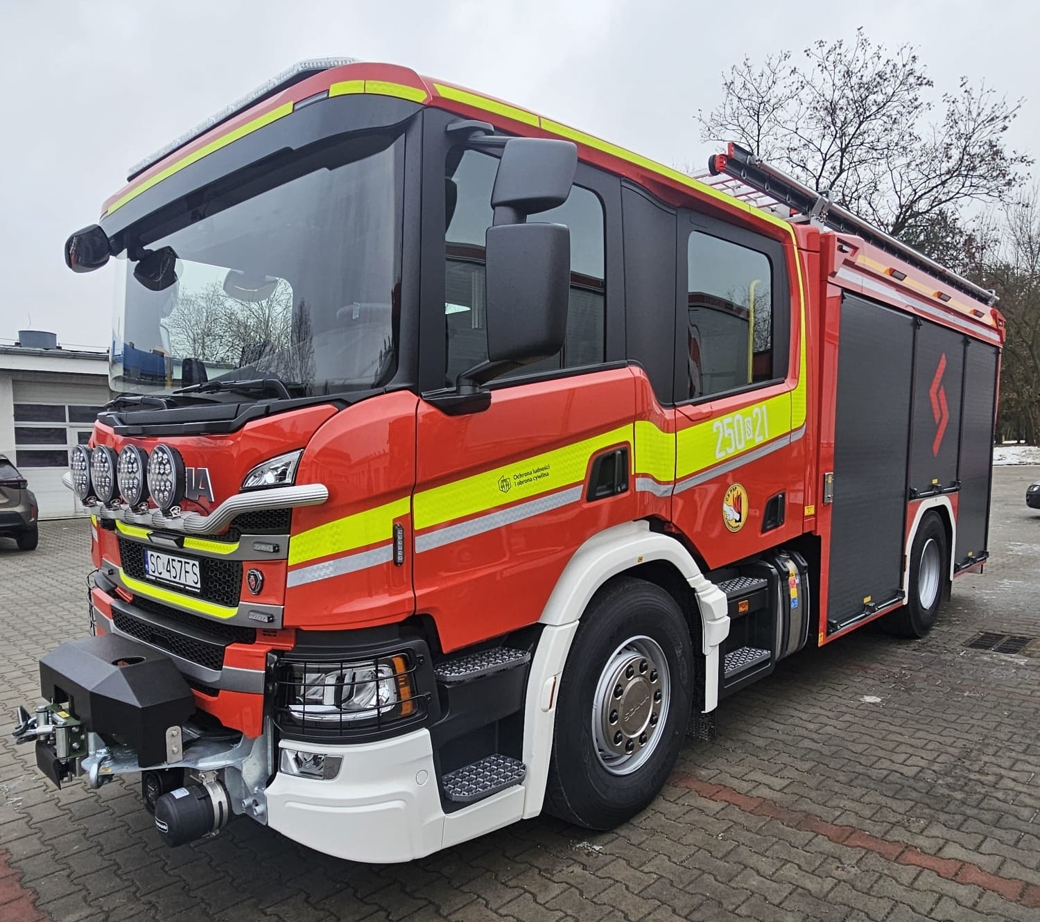 Nowa miejska Scania dla JRG CS PSP w Częstochowie