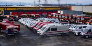 To był najdroższy plac w Polsce. Podkarpaccy strażacy z nowym sprzętem