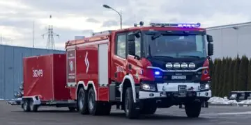 Gaśnicza ‘dziesiątka’ dla tarnobrzeskich strażaków