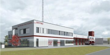 Nowa strażnica PSP w Gryfinie. Tak będzie wyglądała