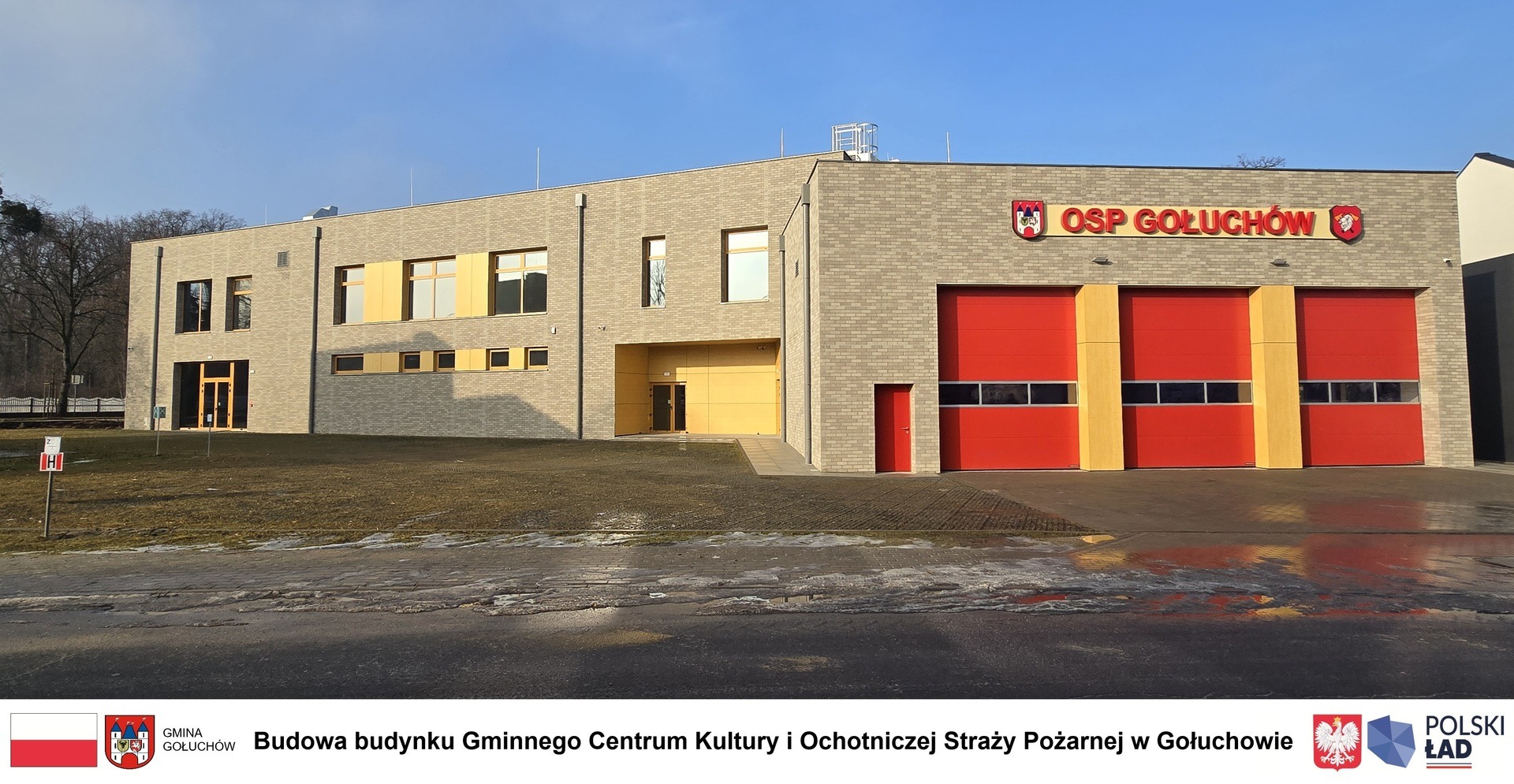 OSP w Gołuchowie już w nowej remizie