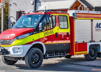 Nowy lekki samochód strażaków z OSP Rozprza
