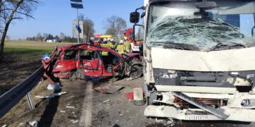 Tragedia na DK60. W wypadku zginęło dziecko