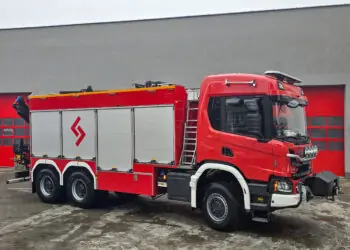 Ciężki technik dla Specjalistycznej Grupy Ratownictwa Technicznego „Łódź”