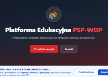 Chcesz zostać strażakiem WSP? Powstała specjalna strona