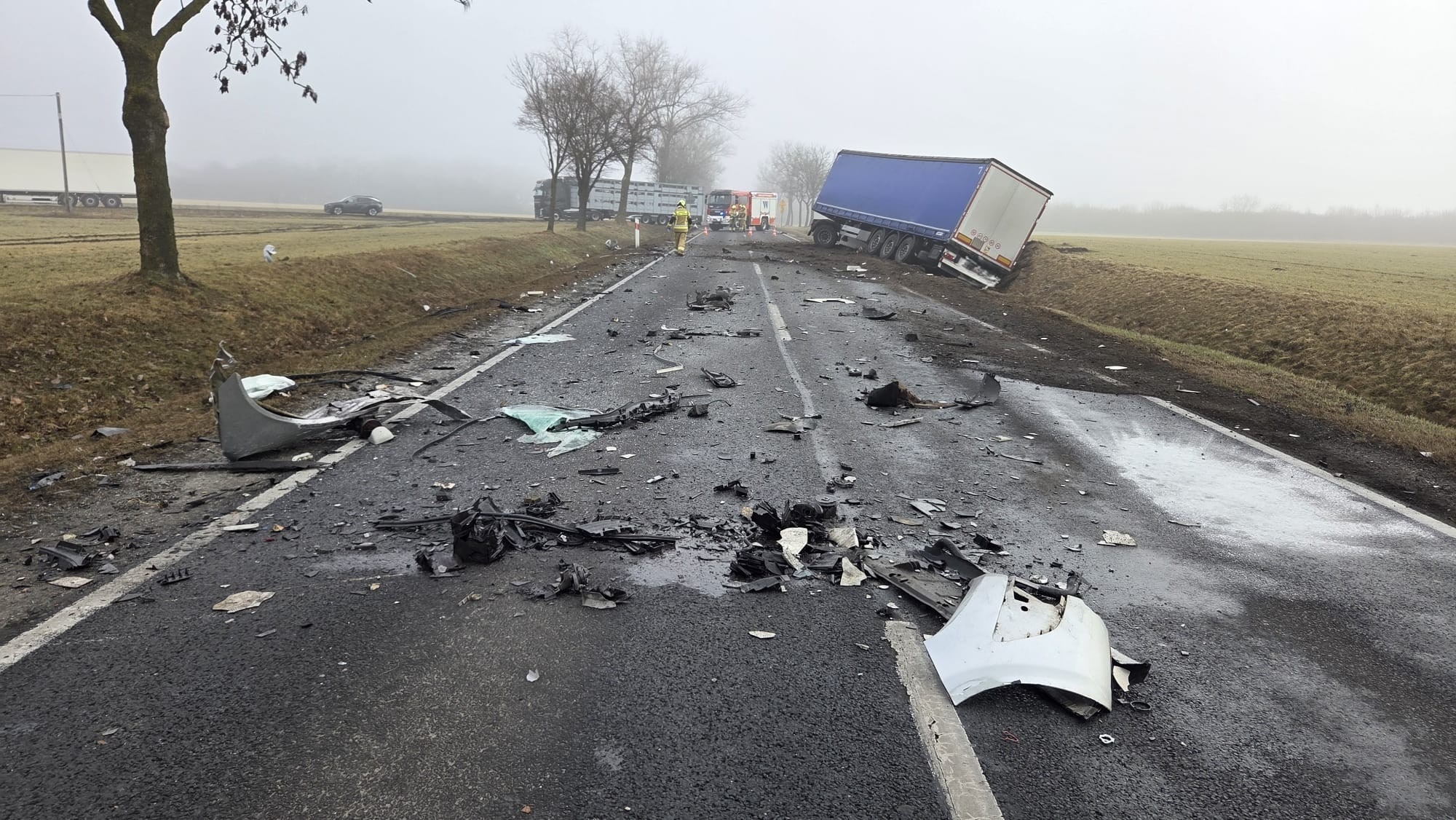 Tragiczny w skutkach wypadek na ‘piętnastce’