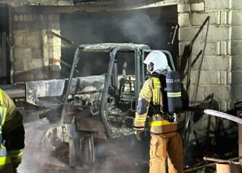 Duże straty po pożarze budynku w Padniewku koło Mogilna