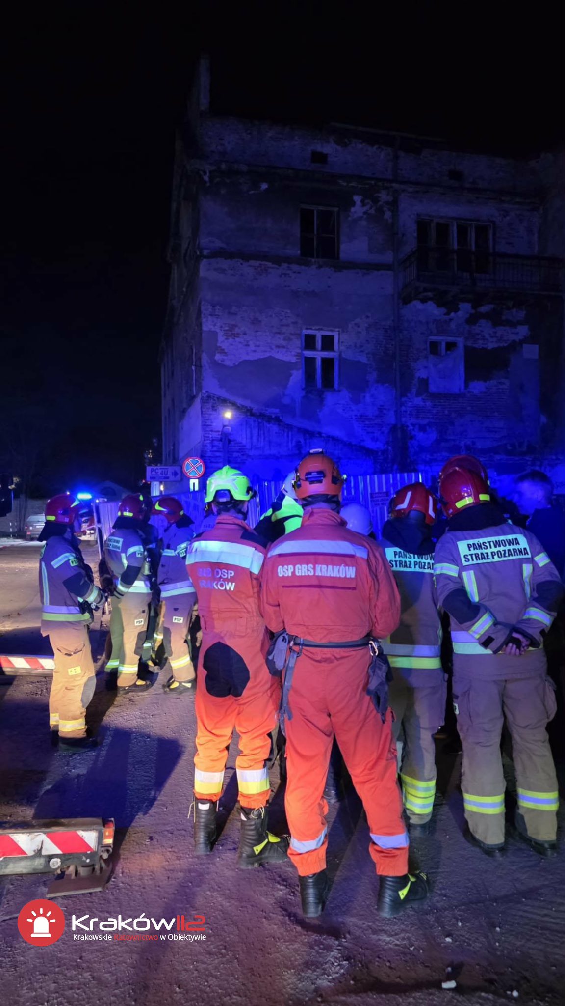 Katastrofa budowlana w Krakowie. Wezwano SGPR