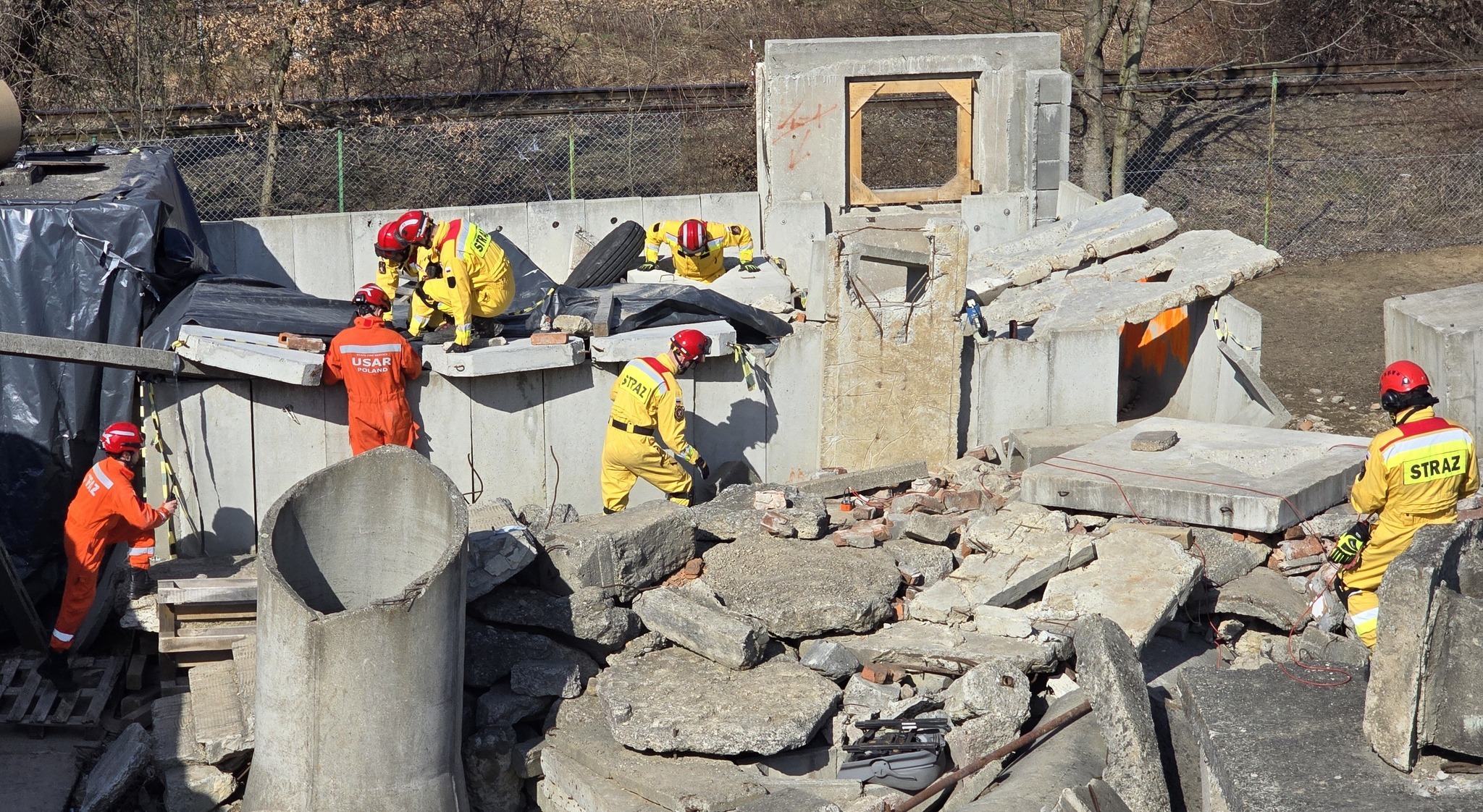 Strażacy SGPR szkolili się w Nowym Sączu