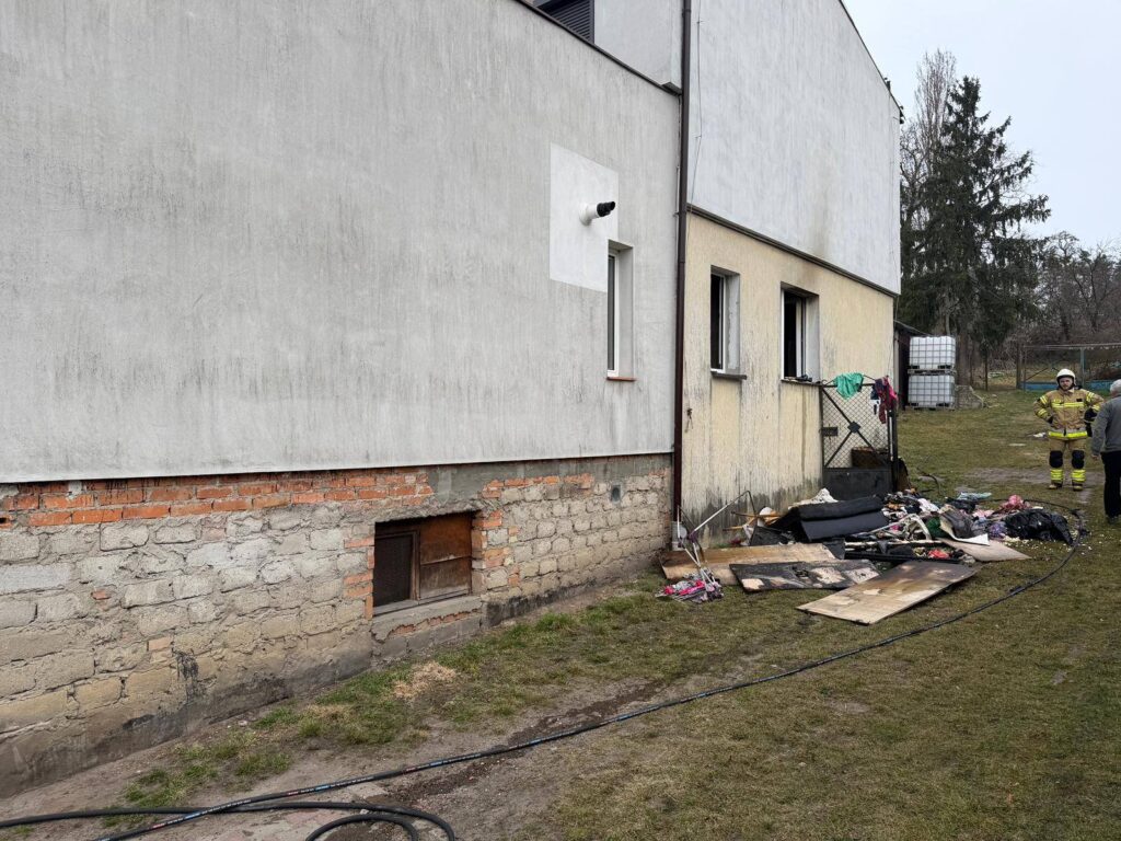 Tragedia w Wielkopolsce. W pożarze zginęło dwoje dzieci