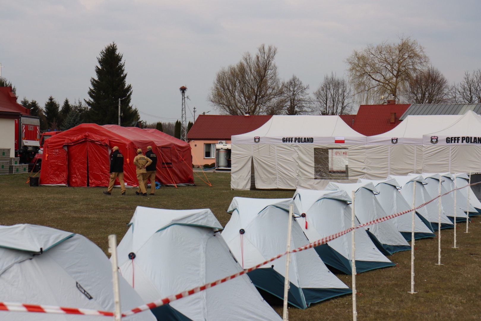Ćwiczenia modułu GFFF LUBLIN na wojskowym poligonie