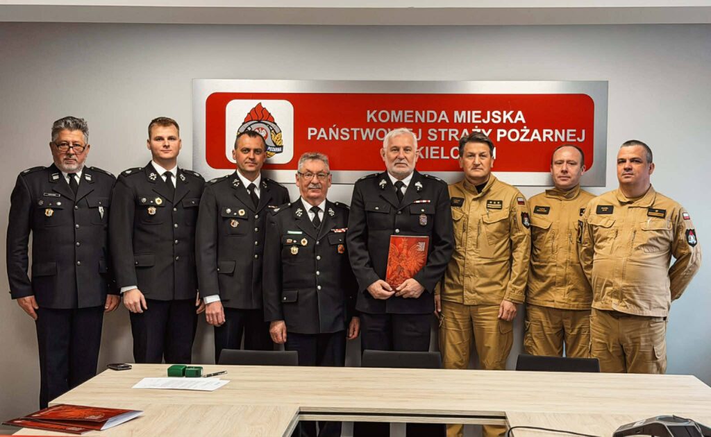 OSP w Bilczy z ‘nową’ drabiną. Wcześniej jeździła w PSP