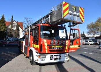 W Luboniu powitali ‘nową’ drabinę mechaniczną