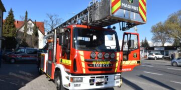 W Luboniu powitali ‘nową’ drabinę mechaniczną