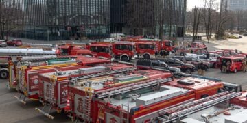 Potężne wsparcie sprzętowe śląskich jednostek PSP [FOTO]