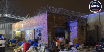 Pożar hali magazynowej w Warszawie. Zatrzymano pseudokibiców