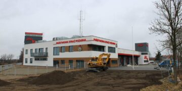 Budowa strażnicy dla poznańskiej ‘dziesiątki’ na finiszu