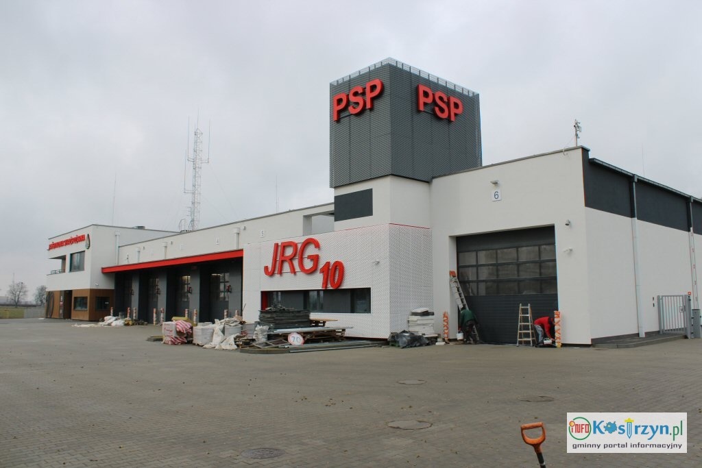 Budowa strażnicy dla poznańskiej ‘dziesiątki’ na finiszu