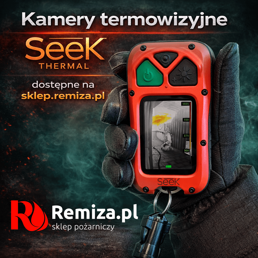 Wykorzystanie kamer termowizyjnych. Program z podpisem KG PSP