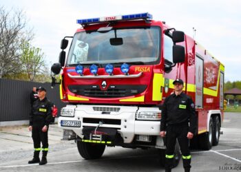 Ciężki gaśniczy Kerax w podziale bojowym OSP Kozodrza