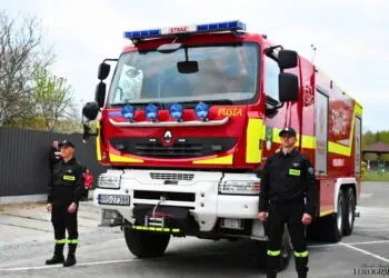 Ciężki gaśniczy Kerax w podziale bojowym OSP Kozodrza
