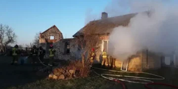 Wybuch gazu w Piotrkowie Trybunalskim. Jedna osoba ranna